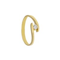 Anello Gioielleria Dossena  Donna in Oro giallo Diamante 123575CG SONGA